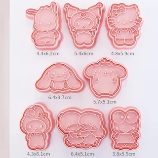 COD แม่พิมพ์คุกกี้ 3D DIY 8 ชิ้น ชุดเครื่องมือเบเกอรี่ ใช้ทำขนมตกแต่งวาเลนไทน์ ฮาโลวีน คริสต์มาส และเทศกาลต่างๆ