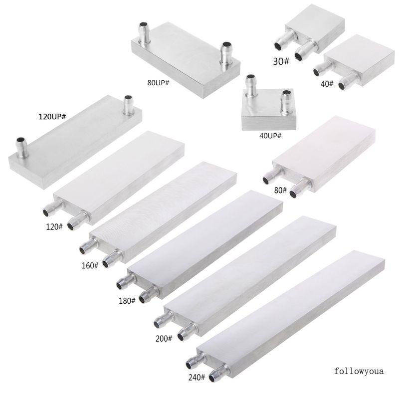 Fol อลูมิเนียม Water Cooling Block ระบบระบายความร้อนสําหรับ Miner PC Water Cooling Blocks