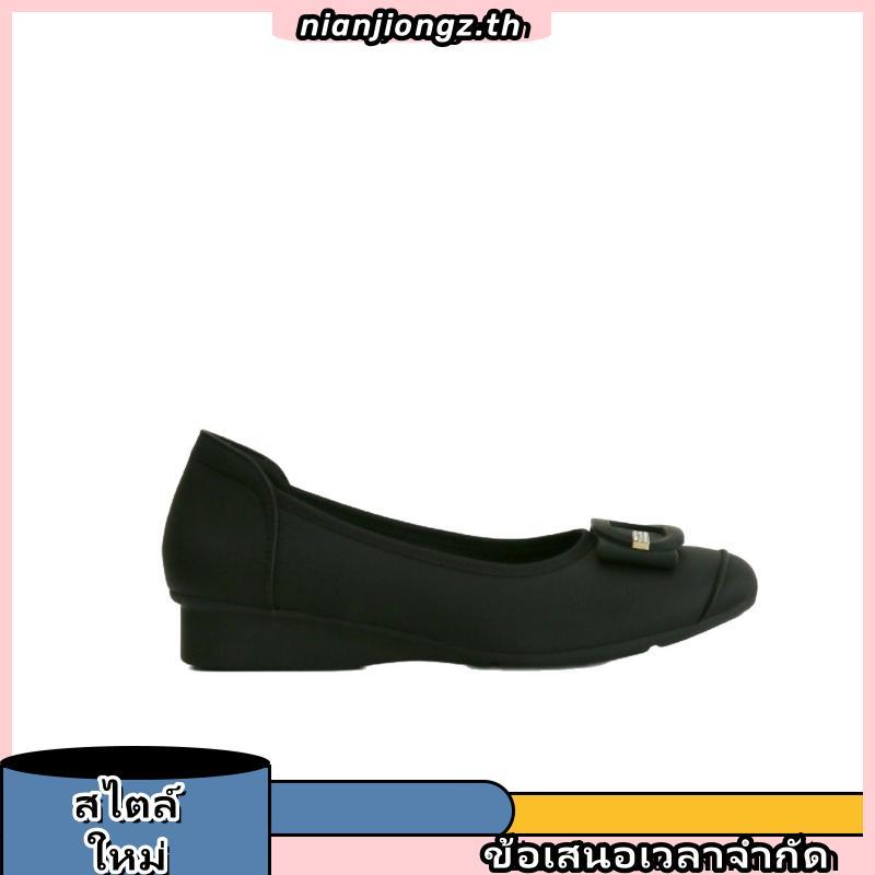Thames(เทมส์) รองเท้าคัชชู รองเท้าส้นก้อน Shoes-TH41104