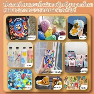 ปากกามาร์กเกอร์อะคริลิค 12/24/36/48/60/80สี ใช้สำหรับ ไม้/ผ้าใบ/หิน/หิน/จิตรกรรมแก้ว กันน้ำ Acrylic Marker Pen