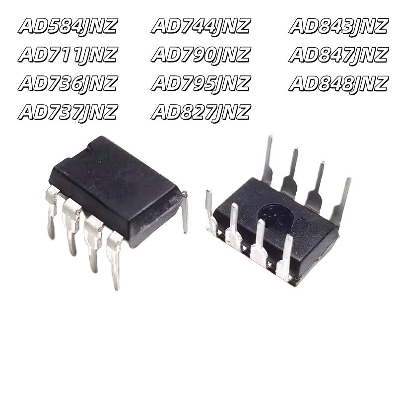 ยี่ห้อใหม่ AD584JN/JNZ 711 736 737 744 790 795 827 843 847 848 In-Line DIP8