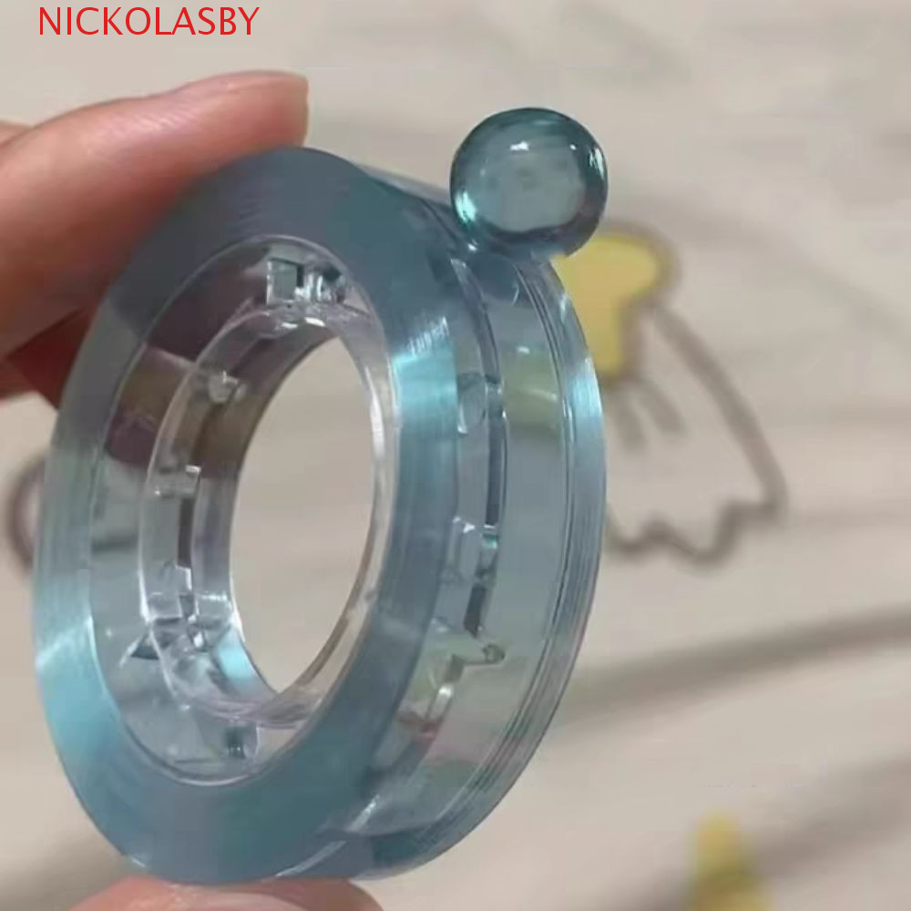 LYRAMITIS Sticky Ball Rolling เทป,ที่มีสีสันผ่อนคลายของเล่นม้วนเทปกาว,งานฝีมือทําลูกบอลสี DIY Crafting Ball Sticky Tapes Party ของเล่น