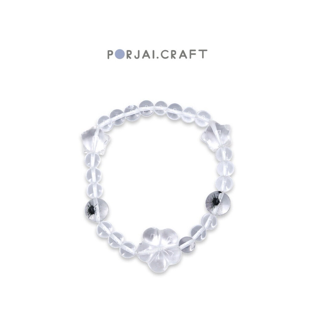 Hollandite Accent Quartz Bracelet สร้อยข้อมือฮอลแลนไดต์ในควอตซ์ ราคา ถูกที่สุด ดีลบีเคเค แกลเลอรีภาพที่ 4