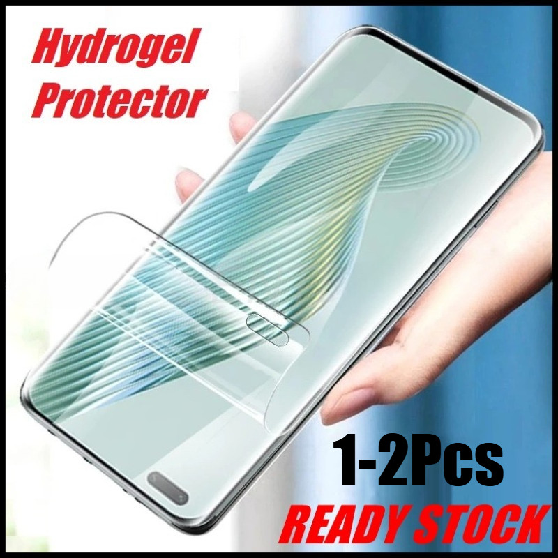 1-2 ชิ้นคลุมทั้งหมด Anti Blue Light Soft Hydrogel ฟิล์มสําหรับ Honor Play 3 4 5 4T 5T 6C 6T 7T Youth