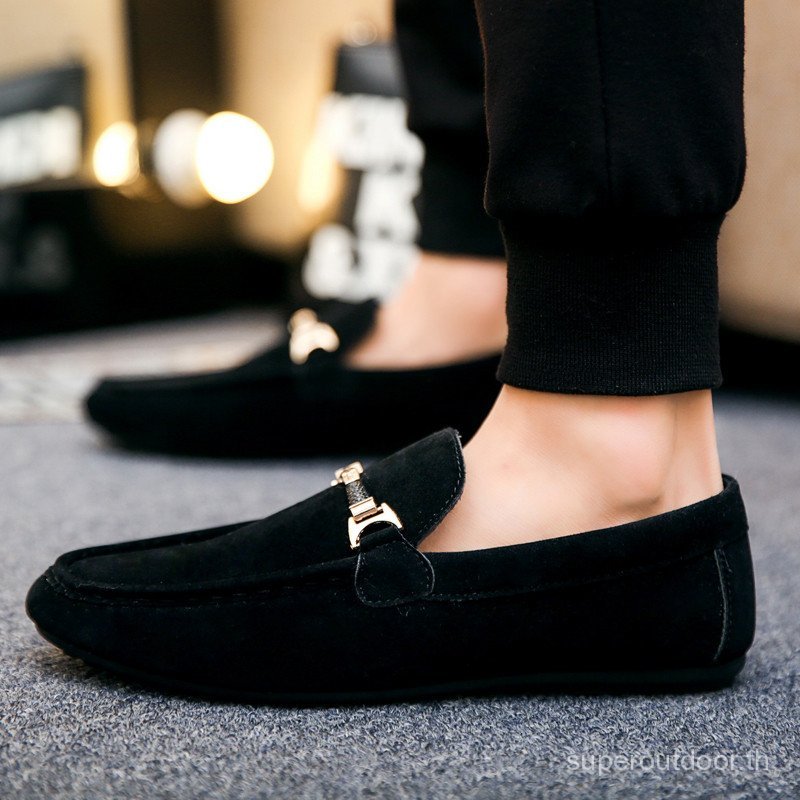 มาใหม่ล่าสุดผู้ชายรองเท้าLoafers Slip-On Low-Topขับรถรองเท้าSWG2