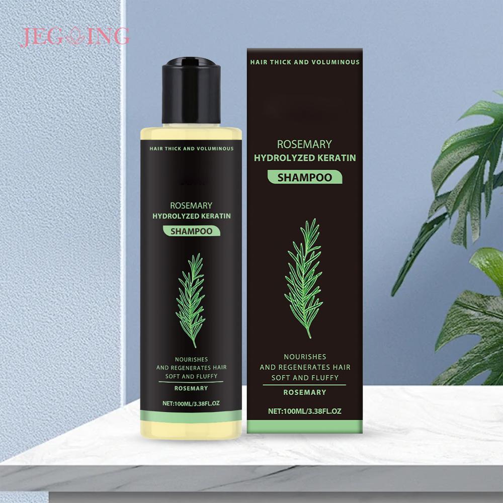 Rosemary Biotin Shampoo Moisturizing Hair Shampoo แชมพูโรสแมรี่สําหรับผมบางแห้งผมเสีย