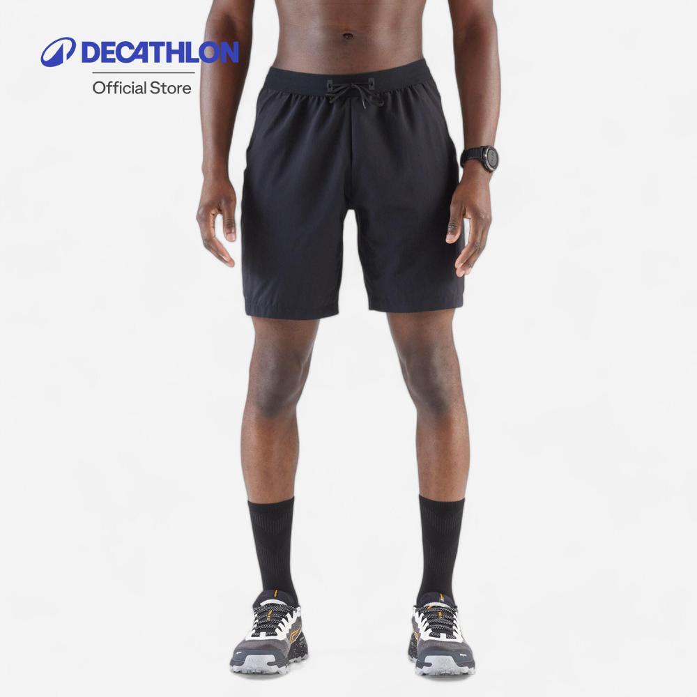 Decathlon Kiprun Run 500 Dry Men'S Running Short กางเกงขาสั้นใส่วิ่งสำหรับผู้ชายรุ่น Dry+ - Black