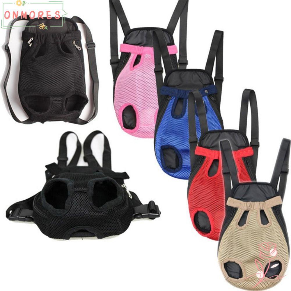ONMORES Pet Carrier Backpack, Breathable Portable Dog Backpack Carrier, Dog Front Carrier Adjustable