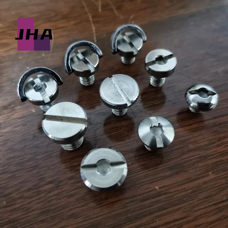 [JHA] Qui Release Plate Adapter Screw 1/4 นิ้ว D-Ring ขาตั้งกล้องสกรูยึดอะแดปเตอร์สําหรับกล้องกล้องวิดีโอขาตั้งกล้อง Monopod QR Qui Release Plate ใหม่