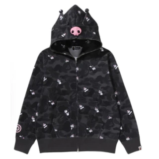 2026 BAPE แฟชั่นเสื้อแจ็กเก็ตลําลองลายพรางสไตล์ใหม่สําหรับผู้ชายและผู้หญิง 0819