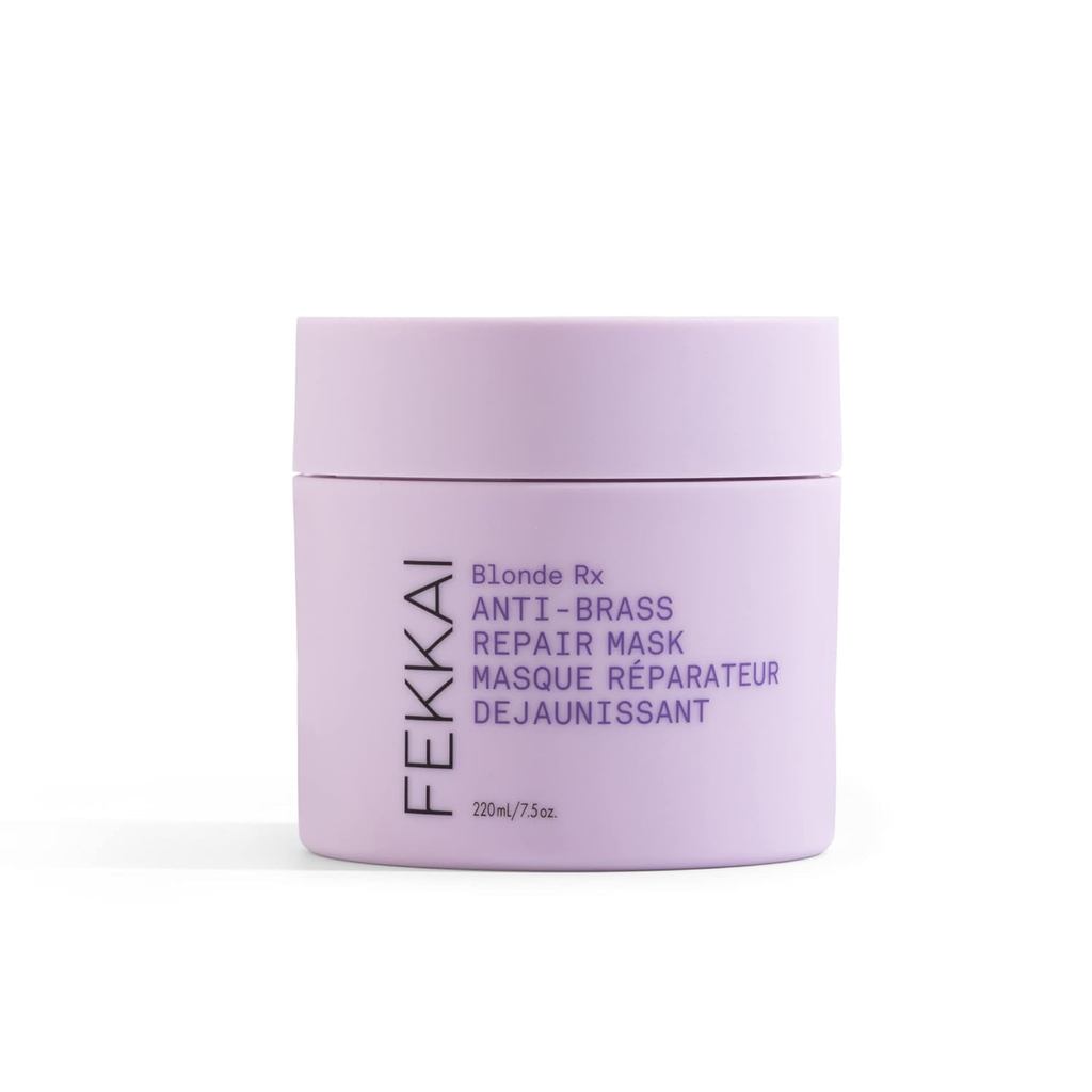 Fekkai Blonde Rx Anti-Brass Repair Mask - 7.5 oz - Leaves Hair 3X Stronger with 67% Less Breakage - 
