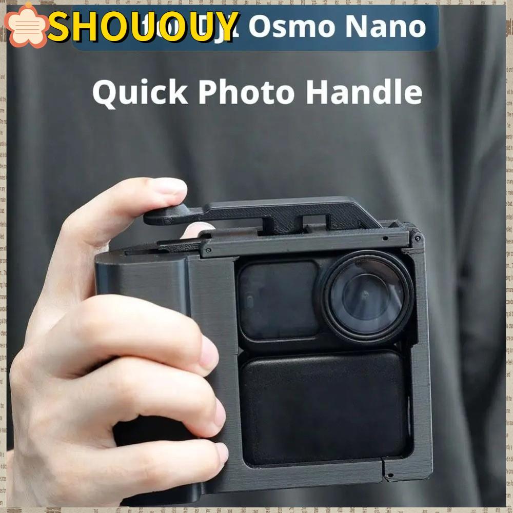 SHOUUY Xplorer Grip Kit กรอบรูปกล้อง, ปุ่มชัตเตอร์น้ําหนักเบาจับกล้อง, Quick Release พลาสติก Street 