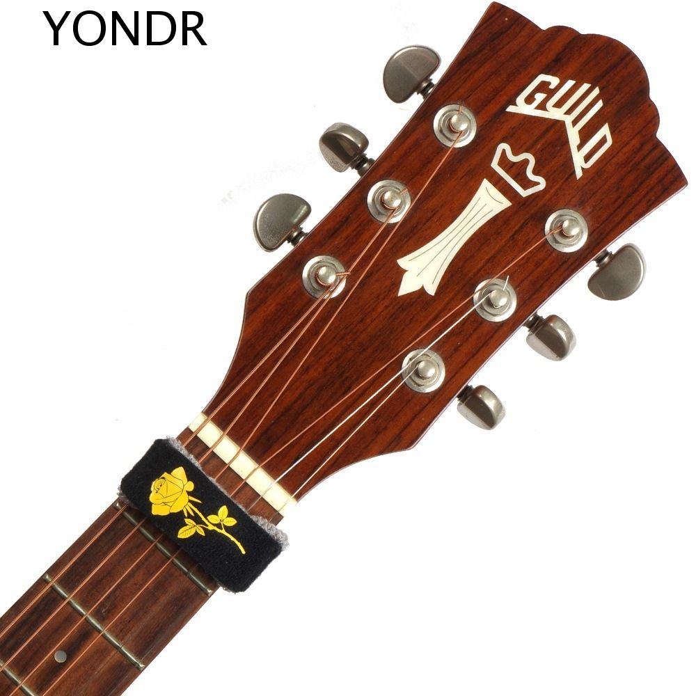 YONDR Fret Wrap Guitar, Noise ติดตั้งง่ายเทปคานกีต้าร์, อะไหล่กีตาร์ สายกีตาร์ Silent Noise Damper ก