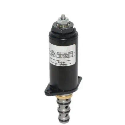 สําหรับ Caterpillar CAT E320C E320B E325C E320D Excavator ปั๊มไฮดรอลิก Solenoid วาล์ว 1211491 121-14