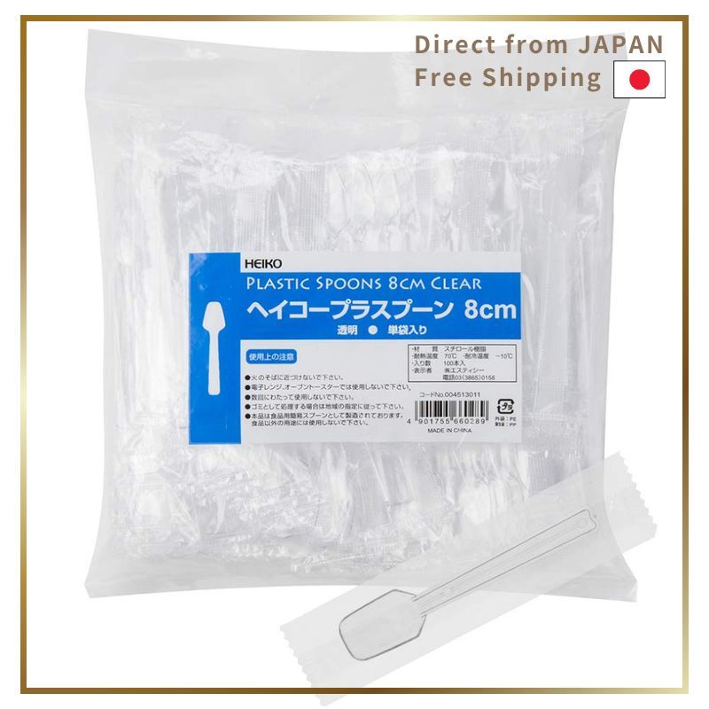 Heiko Plastic Spoon Transparent