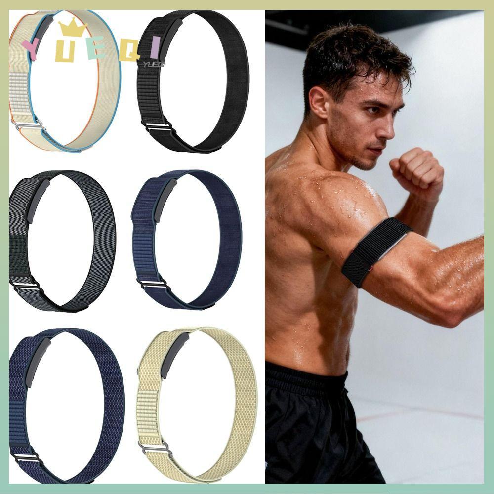 YUEQI Fitness Tracker Arm Band, การออกแบบห่วงปรับได้ Sport Band Bicep Band, Breathable Nylon Replace