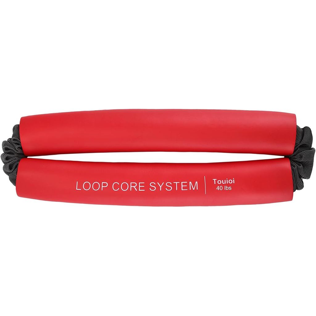 Core Fitness: ระบบสะโพกและแกน พร้อมห่วงยืดหยุ่นและแถบออกกำลังกาย
