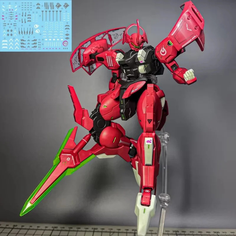 Darilbalde HG 1/144 MD-0064 แม่มดจาก Mercury Assembly ชุดตัวเลขการกระทําของเล่นเด็กตกแต่งของขวัญสะสม