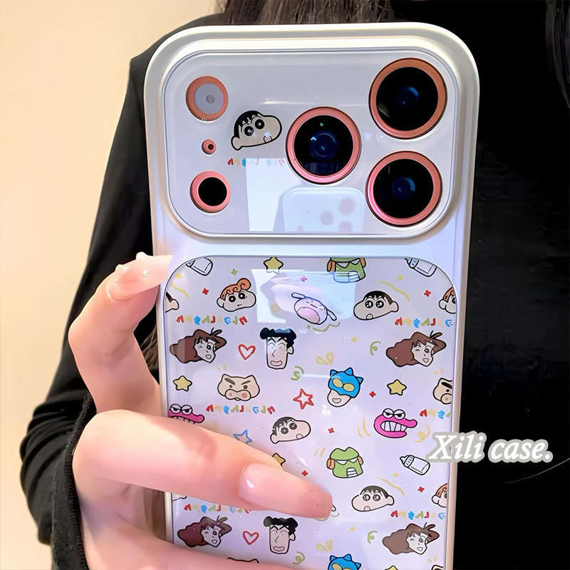 DSC396สําหรับIphoneกันกระแทกเกาหลีน่ารักเคสโทรศัพท์17PROMAX 17 16 ProMax/15 Pro Max 16plus 14 13pro Max 16pro 12 11 INSเต็มรูปแบบผู้หญิงการ์ตูนLanyardกันกระแทกกรณี