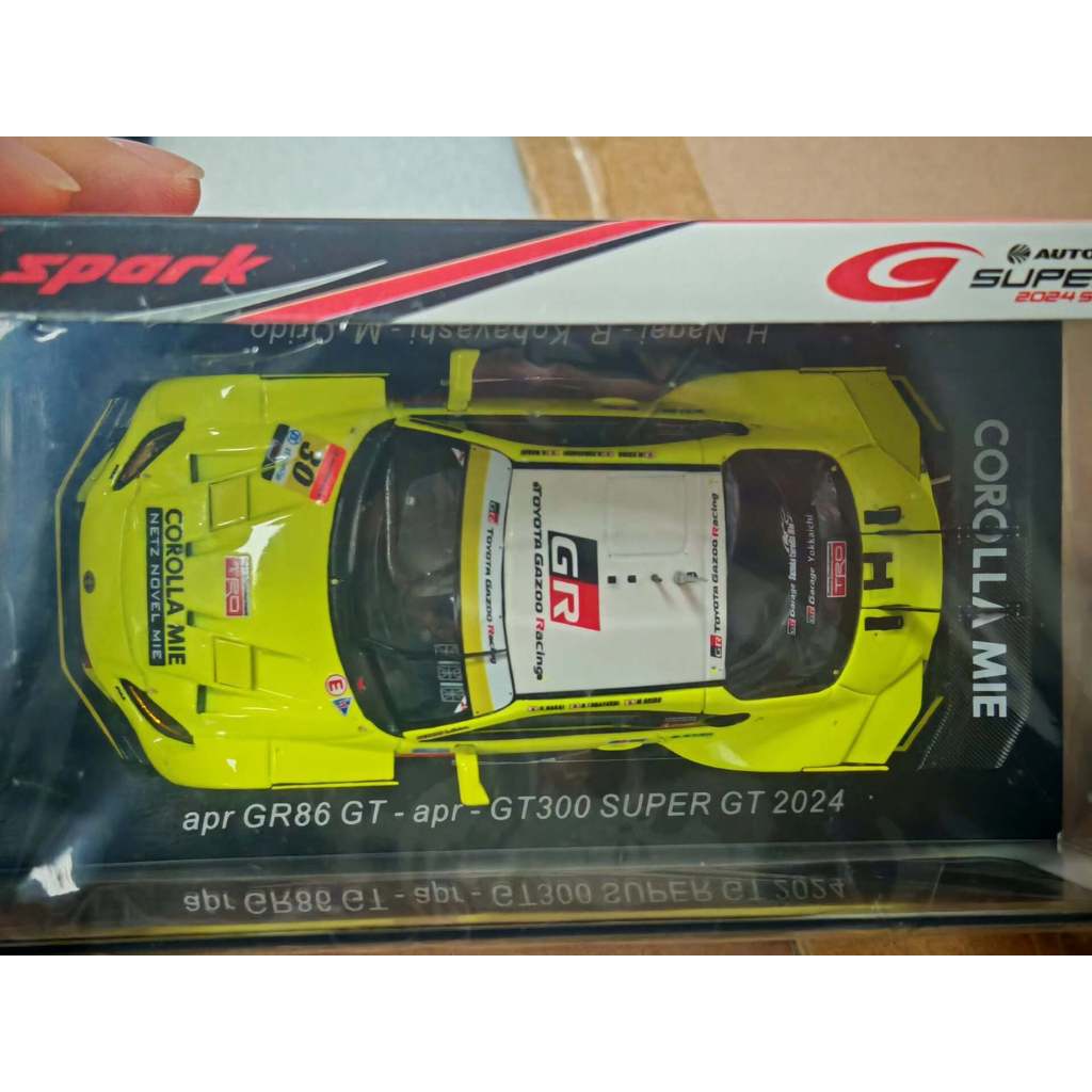 Toyota 86 2024 super gt gt300 spark gr86 Apr Racing รุ่น 1: 43