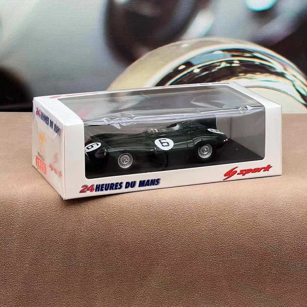 SPARK JAGUAR 1: 43 JAGUAR D WINNER 1955 43LM55 Racing Model