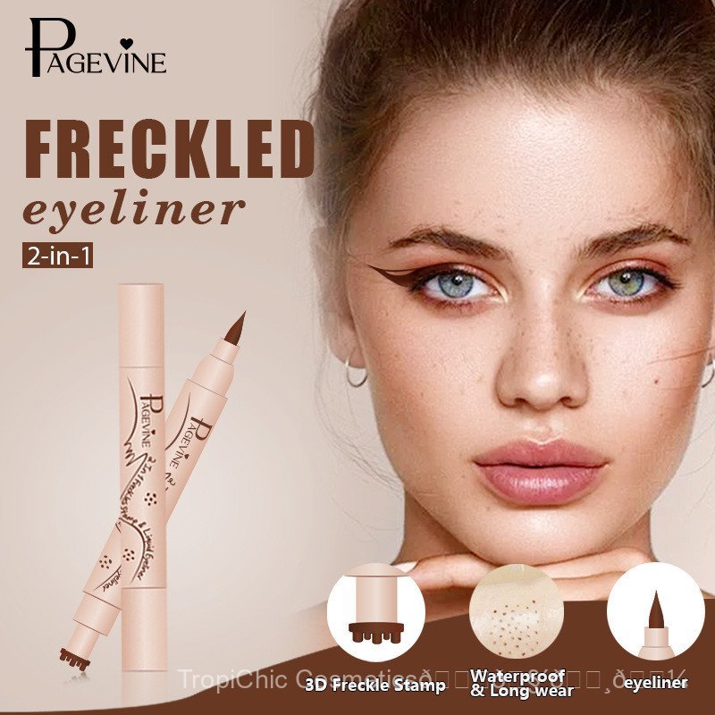 Double-Headed จําลองซีลกระปากกาธรรมชาติการพัฒนาสี Quick-Drying กันน้ํา Easy-to-Color Spot ปากกาอายไล