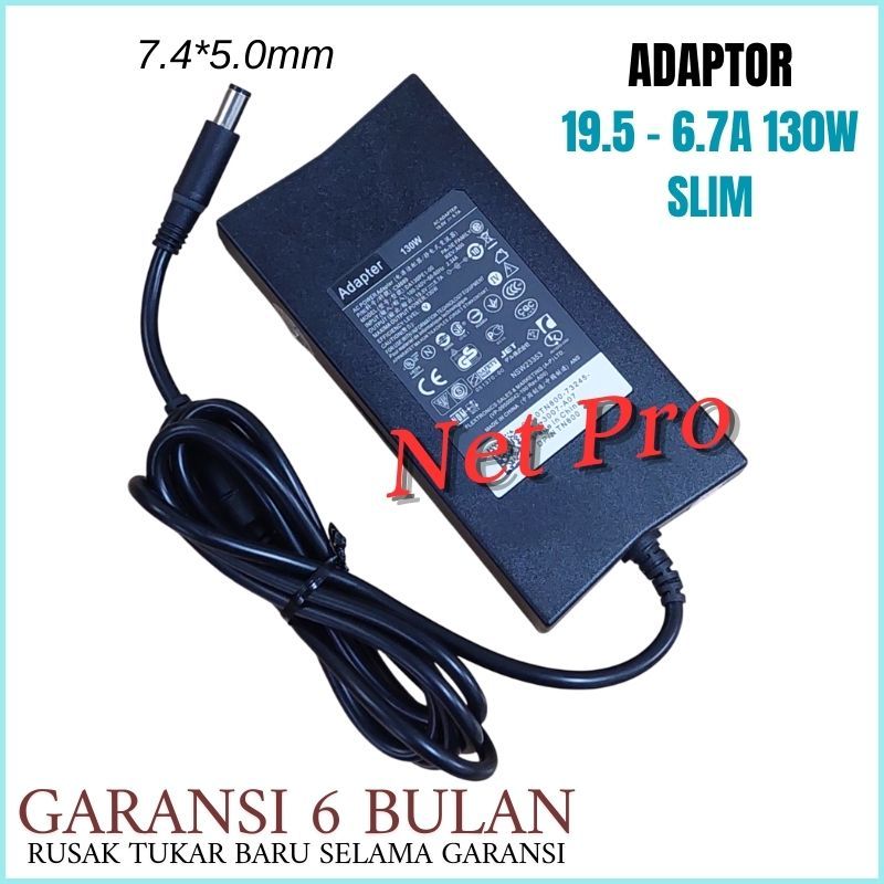 อะแดปเตอร์ชาร์จแล็ปท็อป 19.5V - 6.7A 130W NEEDLE PA-4E PA-1131 09Y819 -NPRO