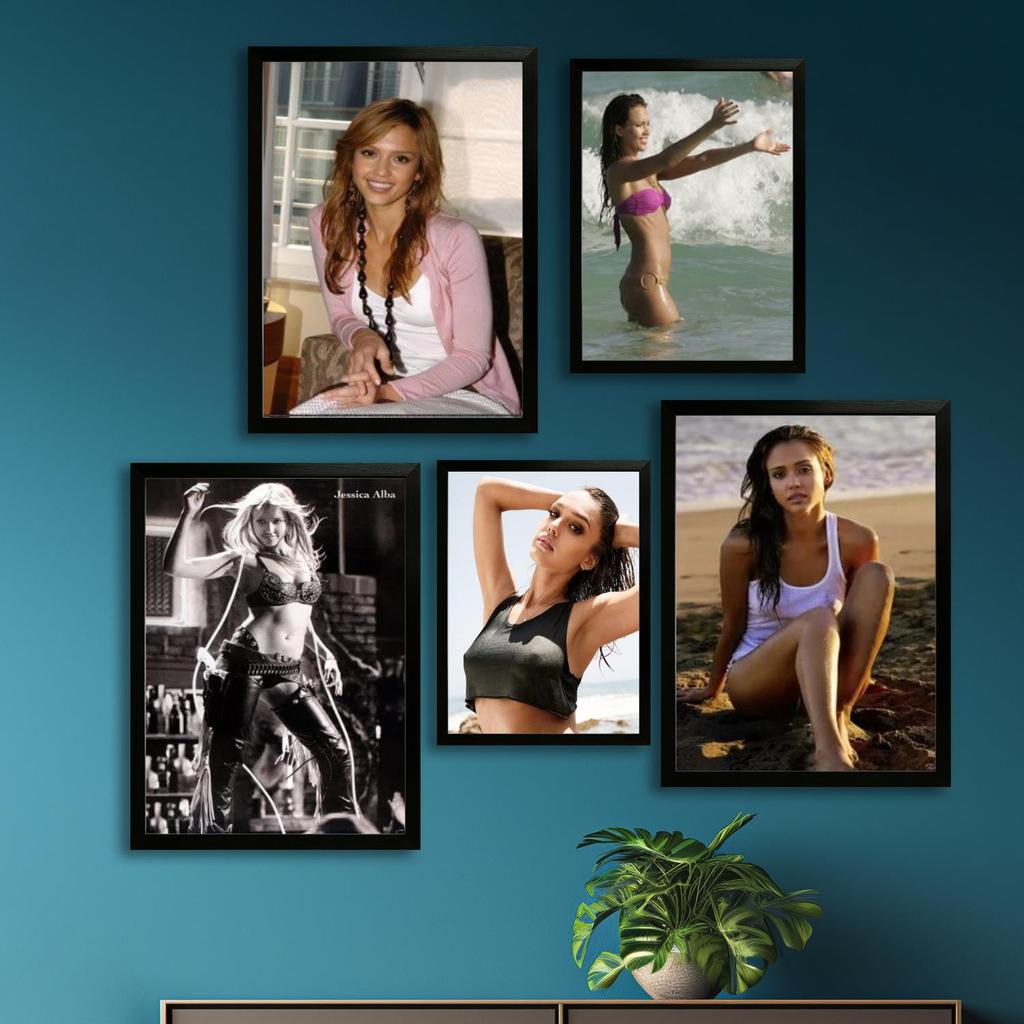 Jessica alba โปสเตอร์ศิลปะผ้าใบ, ศิลปะผนัง, พิมพ์รูปภาพ, ครอบครัวสมัยใหม่, ตกแต่งห้องนอน, โปสเตอร์, 