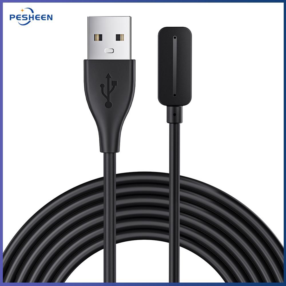 Pesheen§ การเปลี่ยนสายชาร์จ USB แม่เหล็ก 1 ม. เหมาะสําหรับ Polar Pacer/Pacer Pro