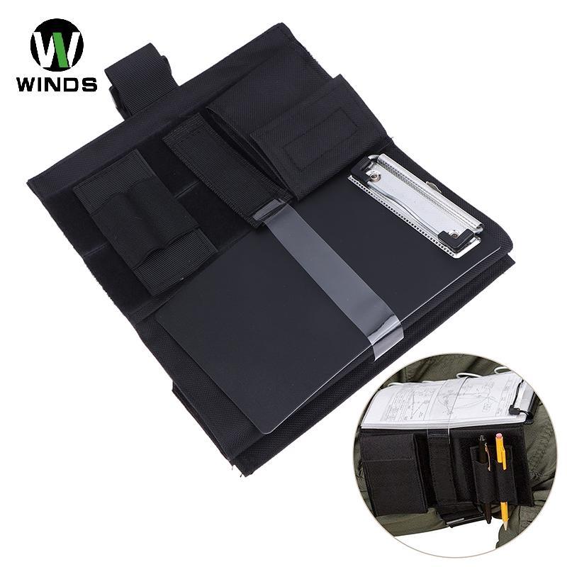 ODS Pilot Kneeboard ผ้า Oxford พร้อมสายปรับการบินขาสายรัดบอร์ด Pilot Kneeboard ผ้า Oxford พร้อมสายปร