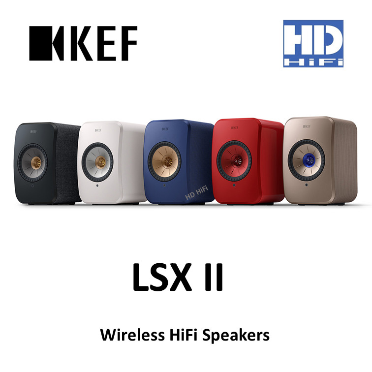 KEF LSX II Wireless HiFi Speakers ลำโพงวางหิ้ง