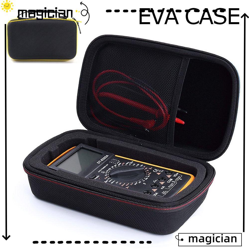 MAGICIAN กระเป๋าเก็บมัลติมิเตอร์ Hard สําหรับ Fluke Travel Zipper Bag สําหรับ Fluke