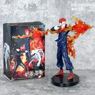 20ซม.Jujutsu Kaisen Sukuna Itadori Megumi Gojo Etoคอสเพลย์อะนิเมะAction Figureในสต็อกตุ๊กตาสะสมของเล่นเด็กของขวัญเครื่องประดับรถคอลเลกชันตกแต่งML