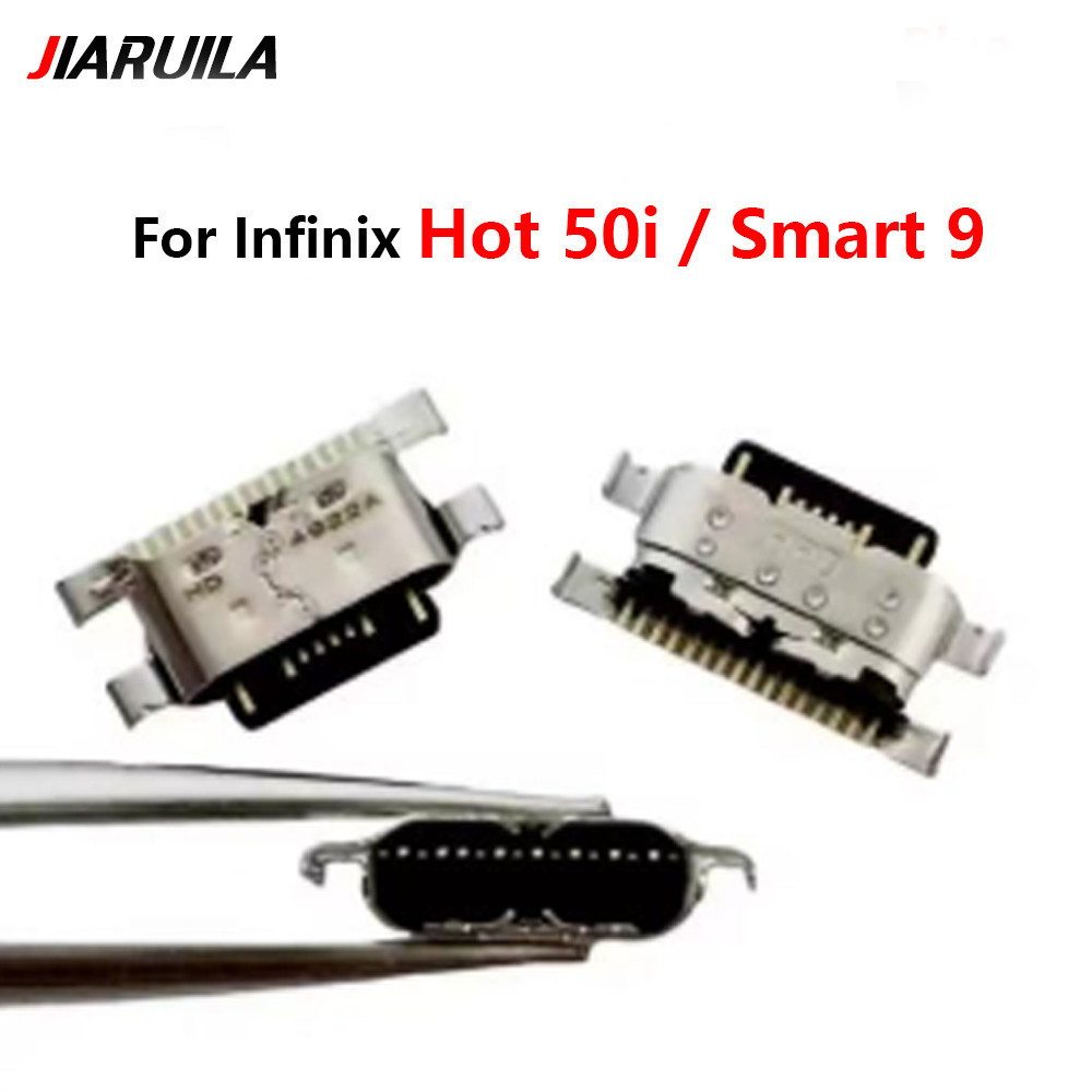 1-50PCS USB ชาร์จพอร์ตแจ็คซ็อกเก็ตปลั๊ก Dock Connector ชาร์จประเภท C สําหรับ Infinix Hot 50i/สมาร์ท 