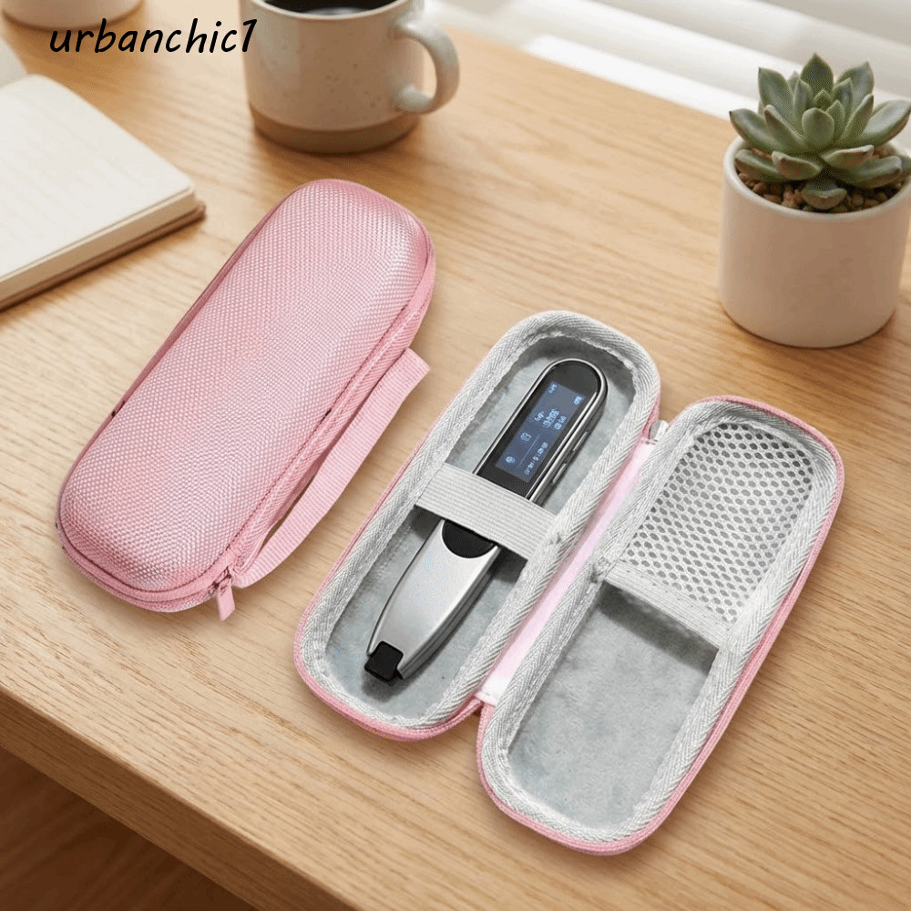 URBANCHIC Insulin Storage Case, with Zipper EVA Hard Shell Translator Pen Storage Bag, Multi-functio