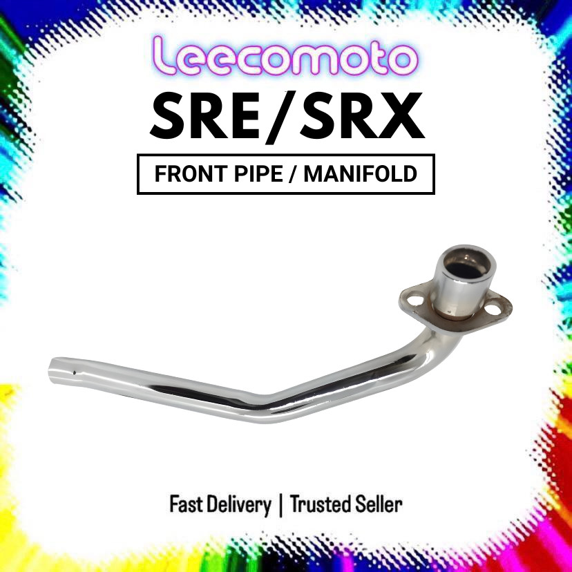 Yamaha SRE105 SRE-105 SRX105 SRX-105 ท่อหน้ามาตรฐาน Manifold Mani พับท่อไอเสีย Eks คอด้านหน้า STD SR