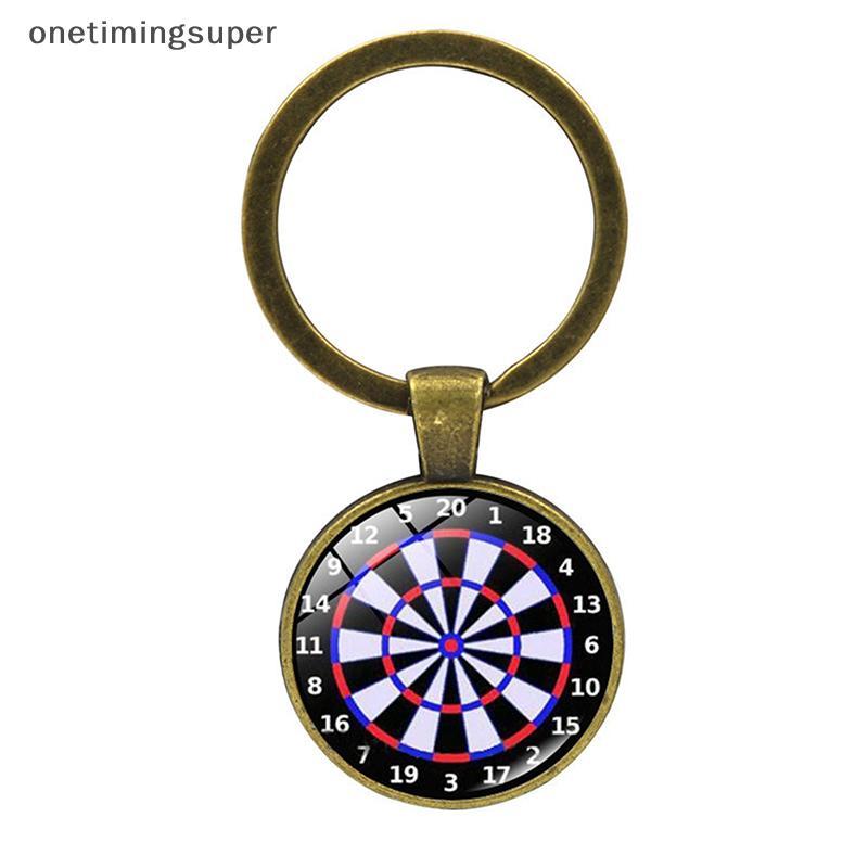 Onetimingsuper แฟชั่น Dart Target จี้พวงกุญแจ Digital Target พวงกุญแจจี้รถ OTP