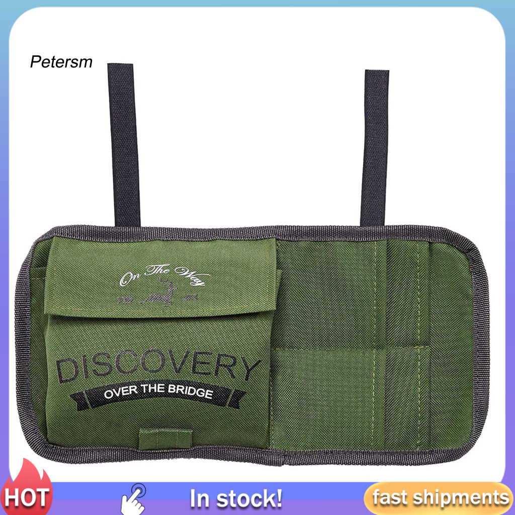 PP Universal ทนทาน Multi-pocket Auto Sun Visor Organizer ที่เก็บกระเป๋าเก็บ