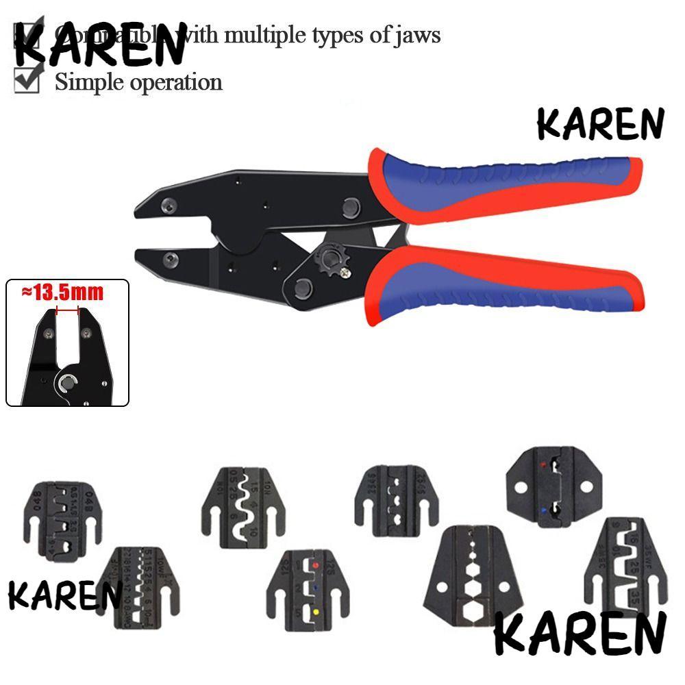 KARENGOODS CRIMPING คีมขากรรไกร, HS03BC/30J/40J 2546B/35WF/125 CRIMPING คีมขากรรไกร, 10WF/10A/103 สี