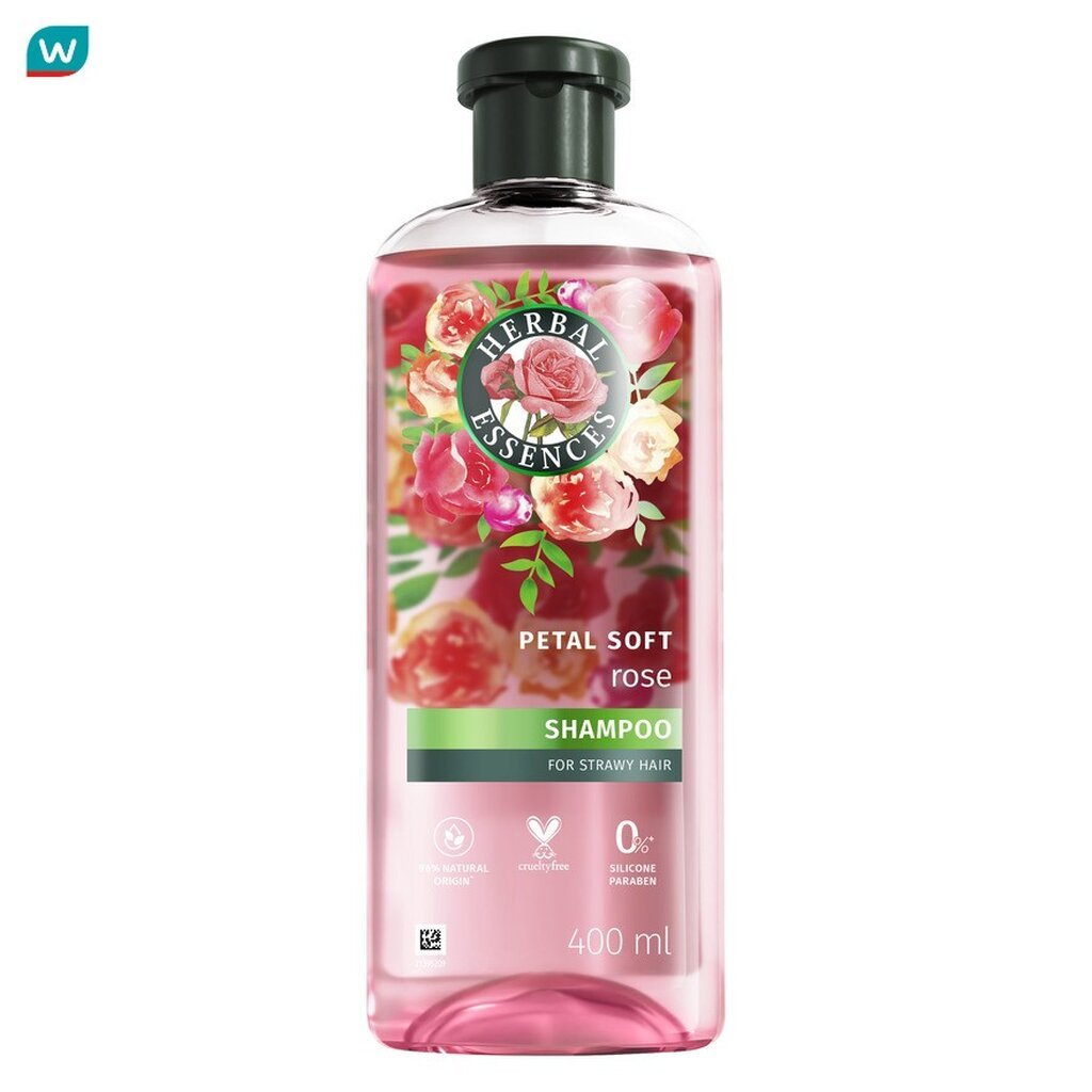 Herbal Essence เฮอร์บัล เอสเซนส์ แชมพู โรส เพทัล ซอฟท์ 400 มล.