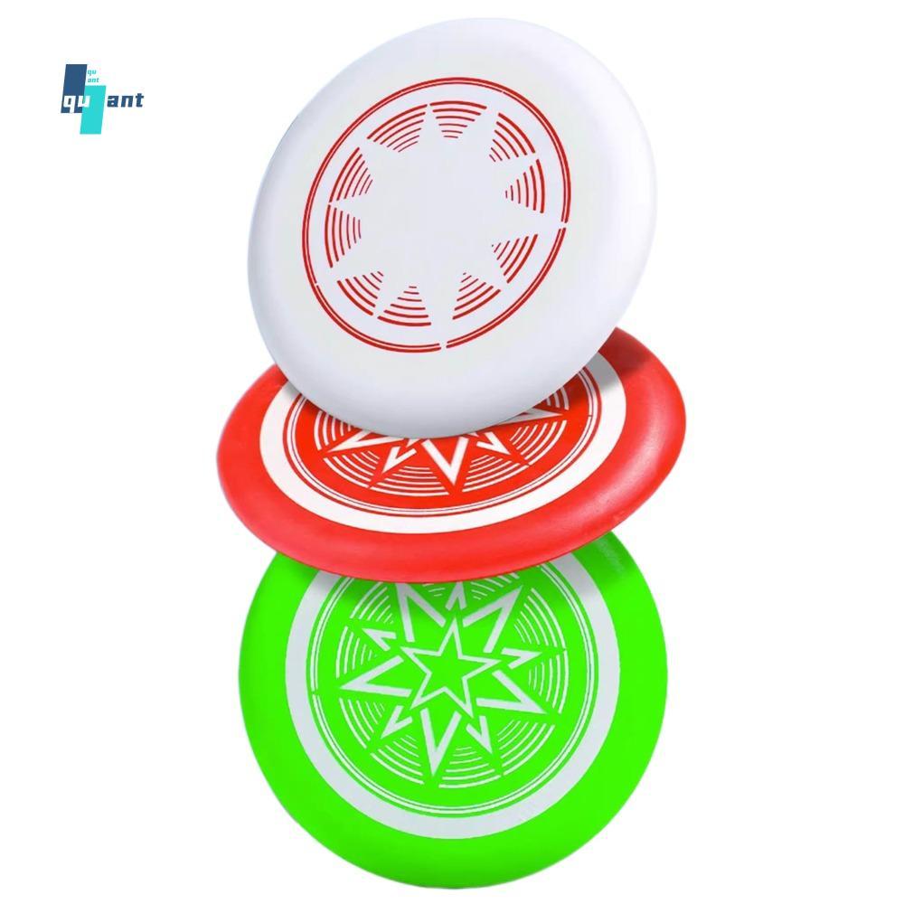 QUANTUMSKY Luminous Flying Disc, Anti-skid Throwing Glowing Flying Disc, Kid Flying Disc Entertainme