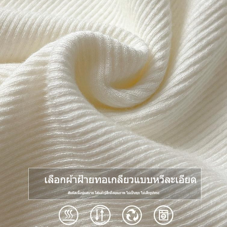 เสื้อสายเดี่ยวลูกไม้สุดเซ็กซี่สำหรับผู้หญิง เสื้อกั๊กถักไหมพรมสไตล์ฝรั่งเศสที่ดูบริสุทธิ์และเย้ายวน เสื้อแขนกุดแบบใหม่ - รูปที่ 3