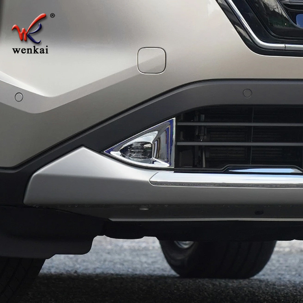 เหมาะสําหรับ 22 ผลิตภัณฑ์ญี่ปุ่น Qijun T33 กันชนหน้าไฟตัดหมอกElectroplating Bright Frame Rogue เฉพาะ