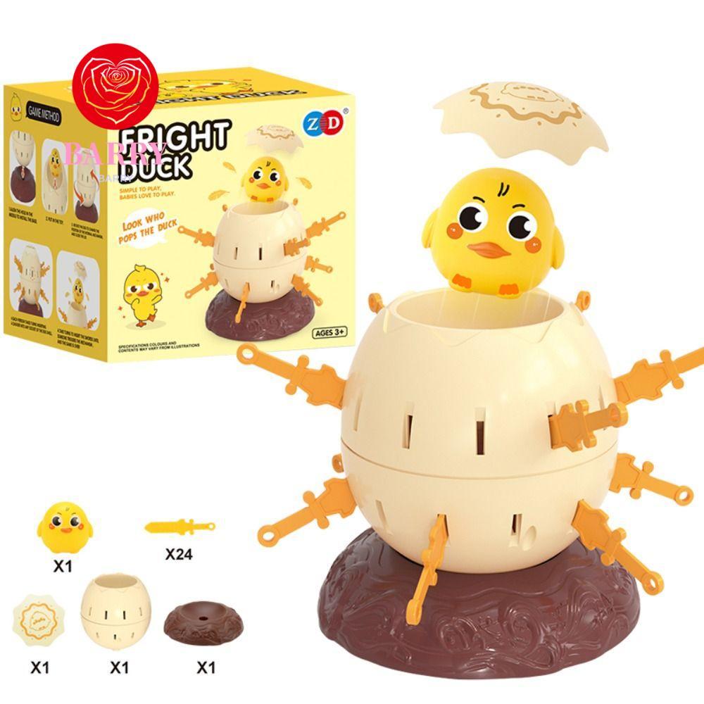 BARRY Pirate Barrel ของเล่นเด็กแปลกเลียนแบบเล่นไก่ลักษณะ Gadget Roulette Barrel เกมเด็กของขวัญเกมหวย