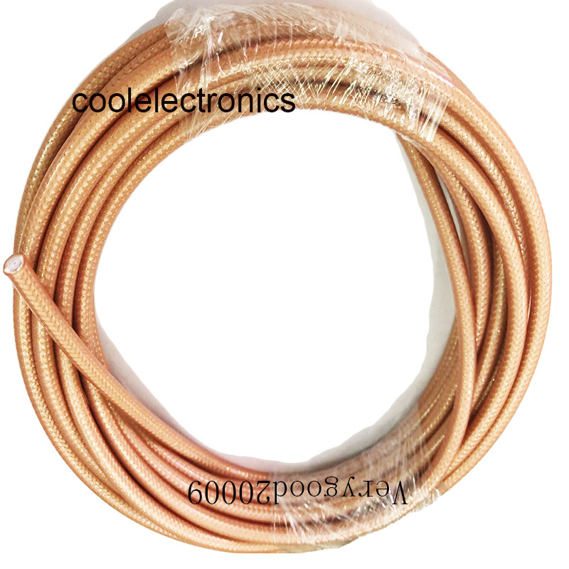 1 PC 1M RG142 Double Shielded RF Coaxial Cable Adapter Connector Coax Cable RG142 50ohm