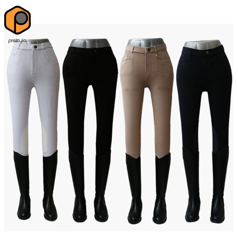 Prettyia กางเกง Jodhpurs สำหรับทั้งผู้ชายและผู้หญิง สไตล์กีฬาขี่ม้า