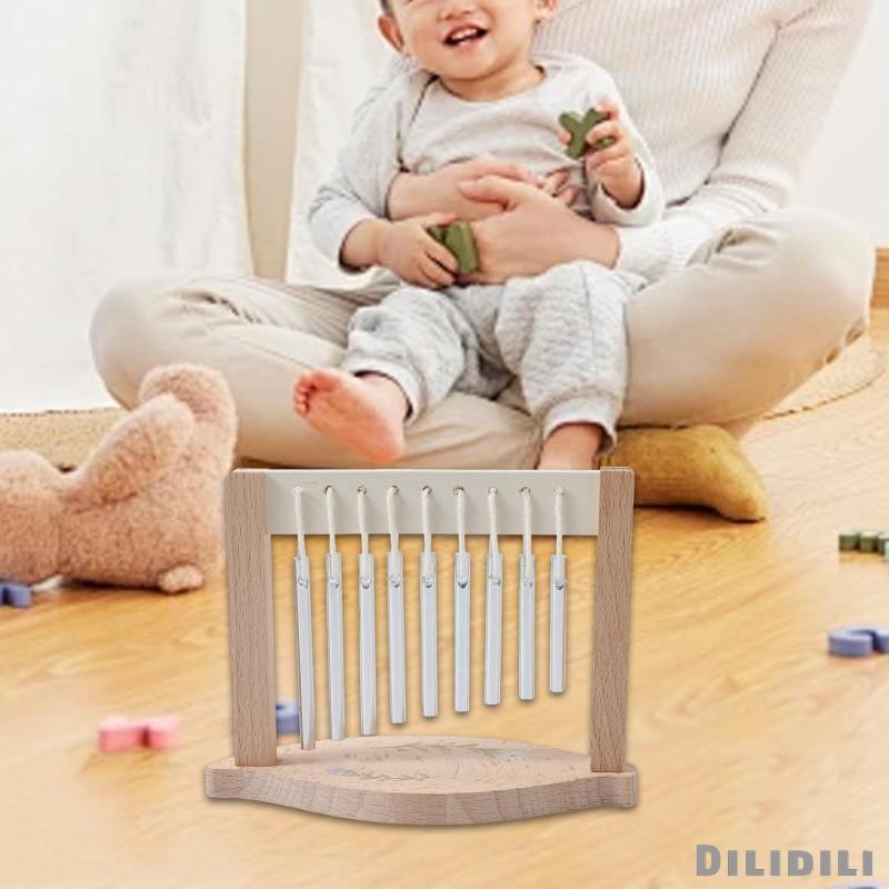 [Dilidili] Wind Chime Motor Skills Early Learning Kids เครื่องดนตรี Bar Chime ของเล่นเด็กดนตรีสําหรั