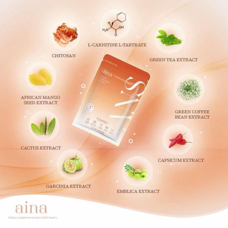 ANS ผลิตภัณฑ์เสริมอาหาร 1 ซอง 10 แคปซูล (ของแท้)