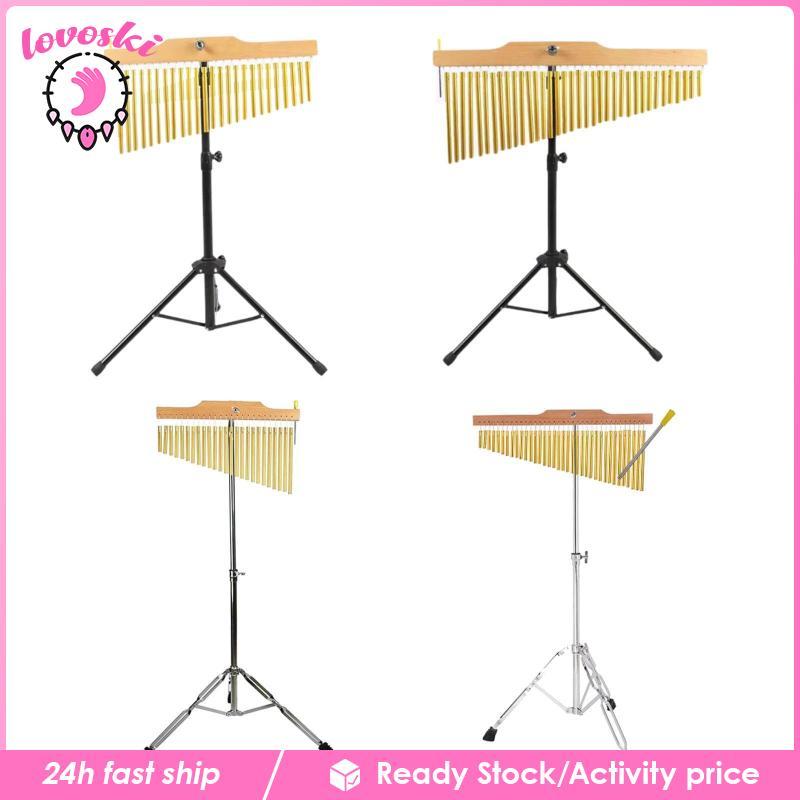 [Lovoski] Chimes Percussion ขาตั้งปรับได้ Bar Chime เครื่องเพอร์คัชชันแถวเดียวสําหรับห้องเรียนประสิท