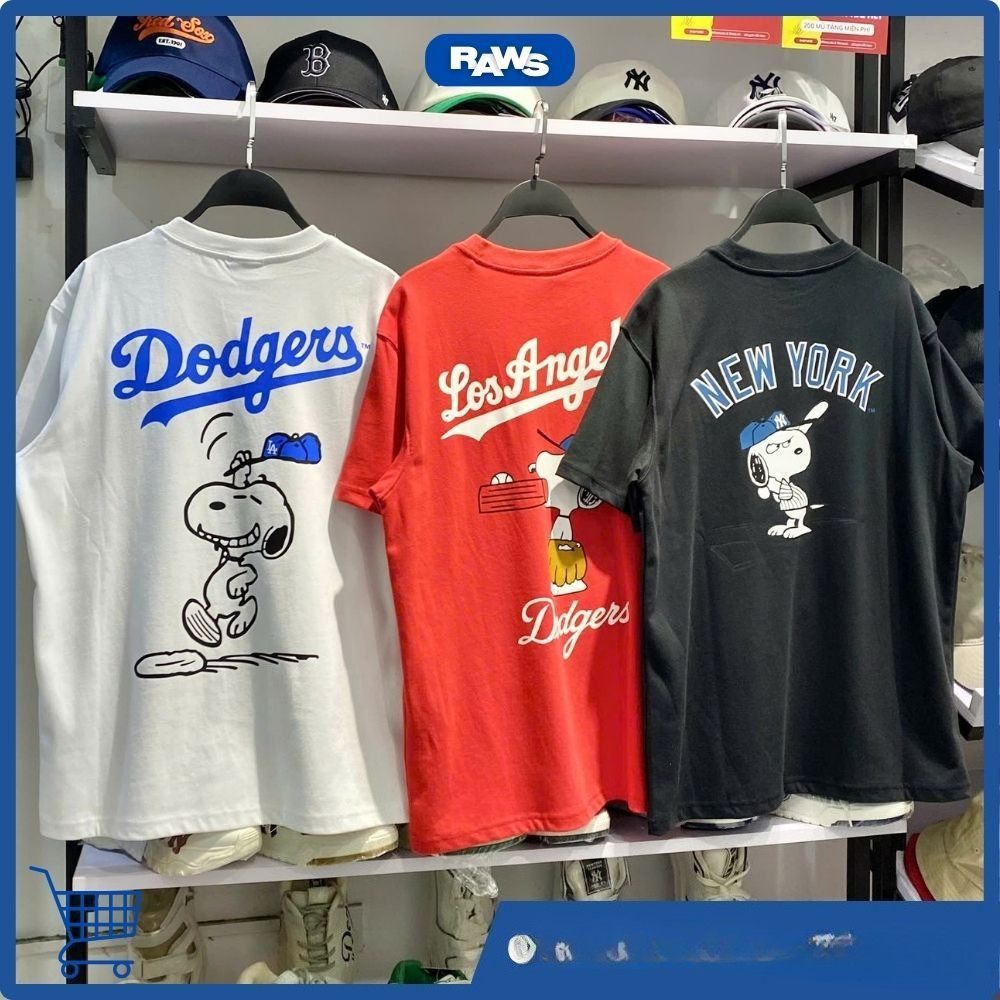 [RAWS] เสื้อยืด New Era Snoopy MBL Peanuts - 12544745/12544747